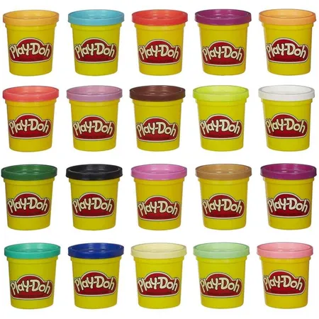 Play-Doh Super Farbenset (20er Pack), Knete für fantasievolles und kreatives Spielen