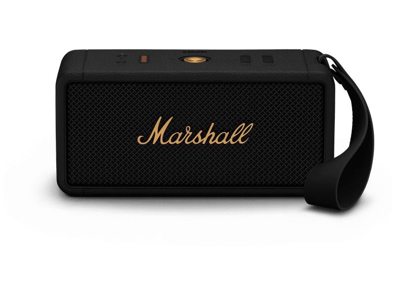 Marshall Bluetooth Speaker Middleton Gold, Schwarz Legendärer Sound entwickelt für unterwegs