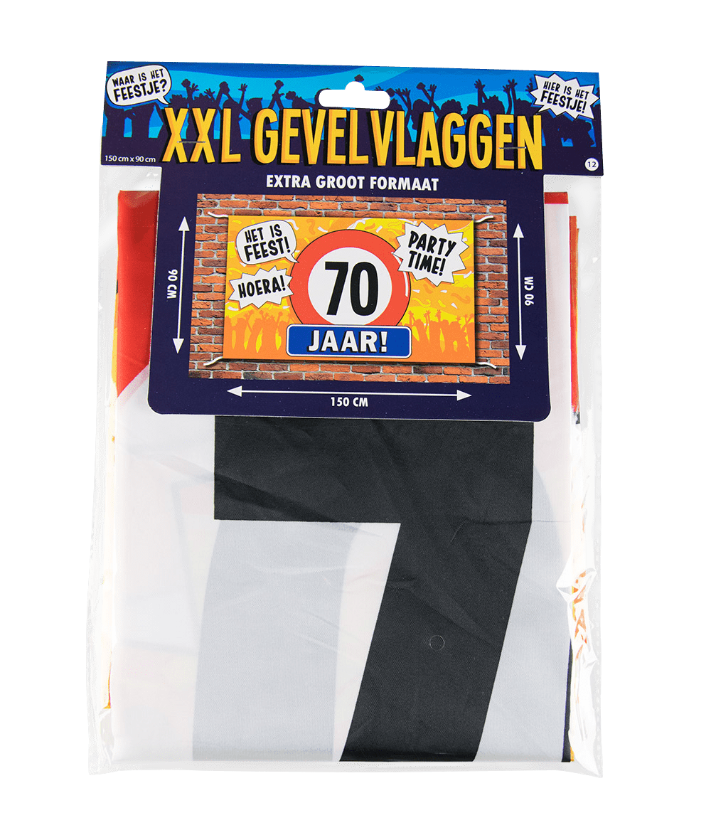 Gevelvlag 70 Jaar 1,5m