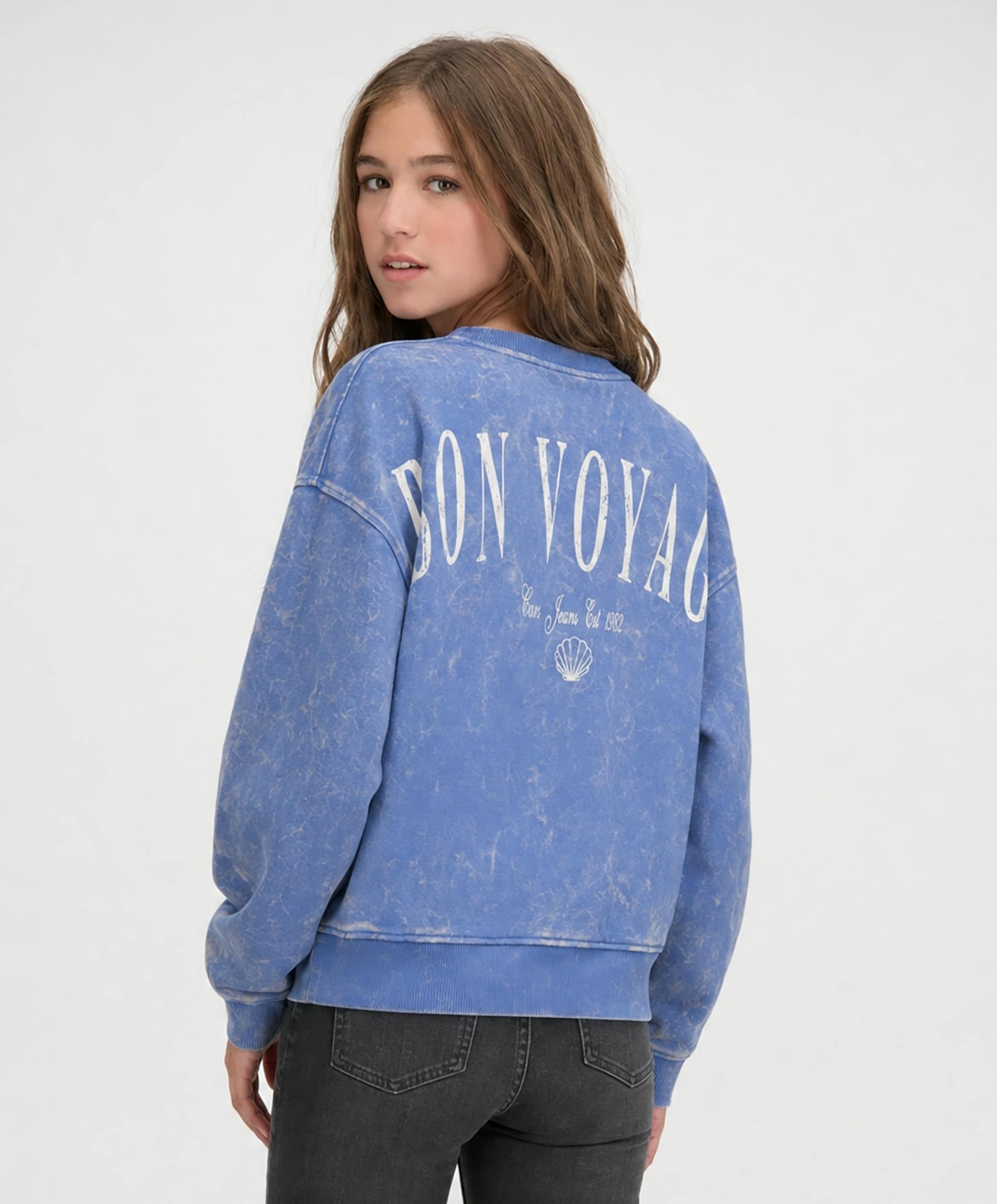 Cars Jeans Meisjes sweater blauw