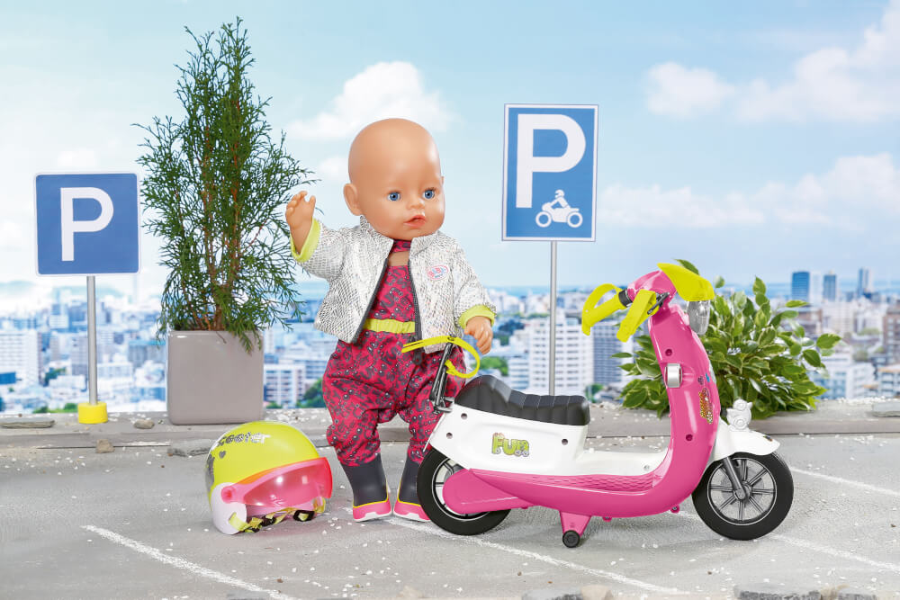 Zapf 830192 BABY born City RC Glam-Scooter