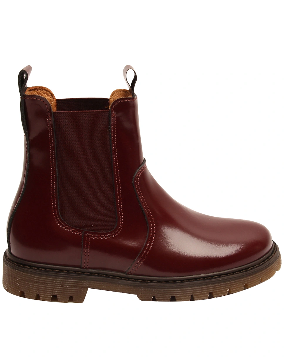 Chelseaboots NEEL in bordeaux polido