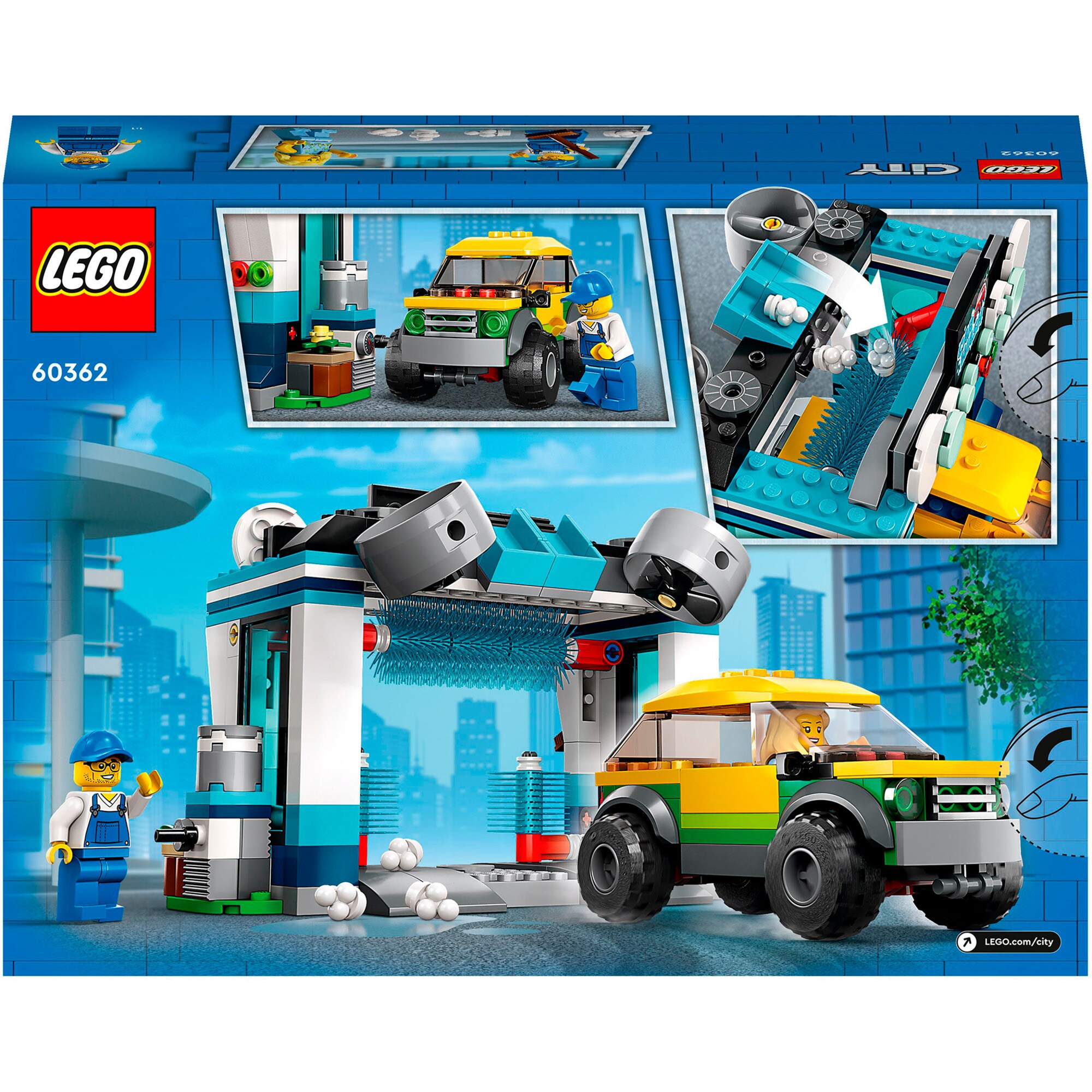 LEGO Konstruktionsspielzeug City Autowaschanlage