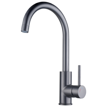 Atlantic keukenkraan Colin gun metal