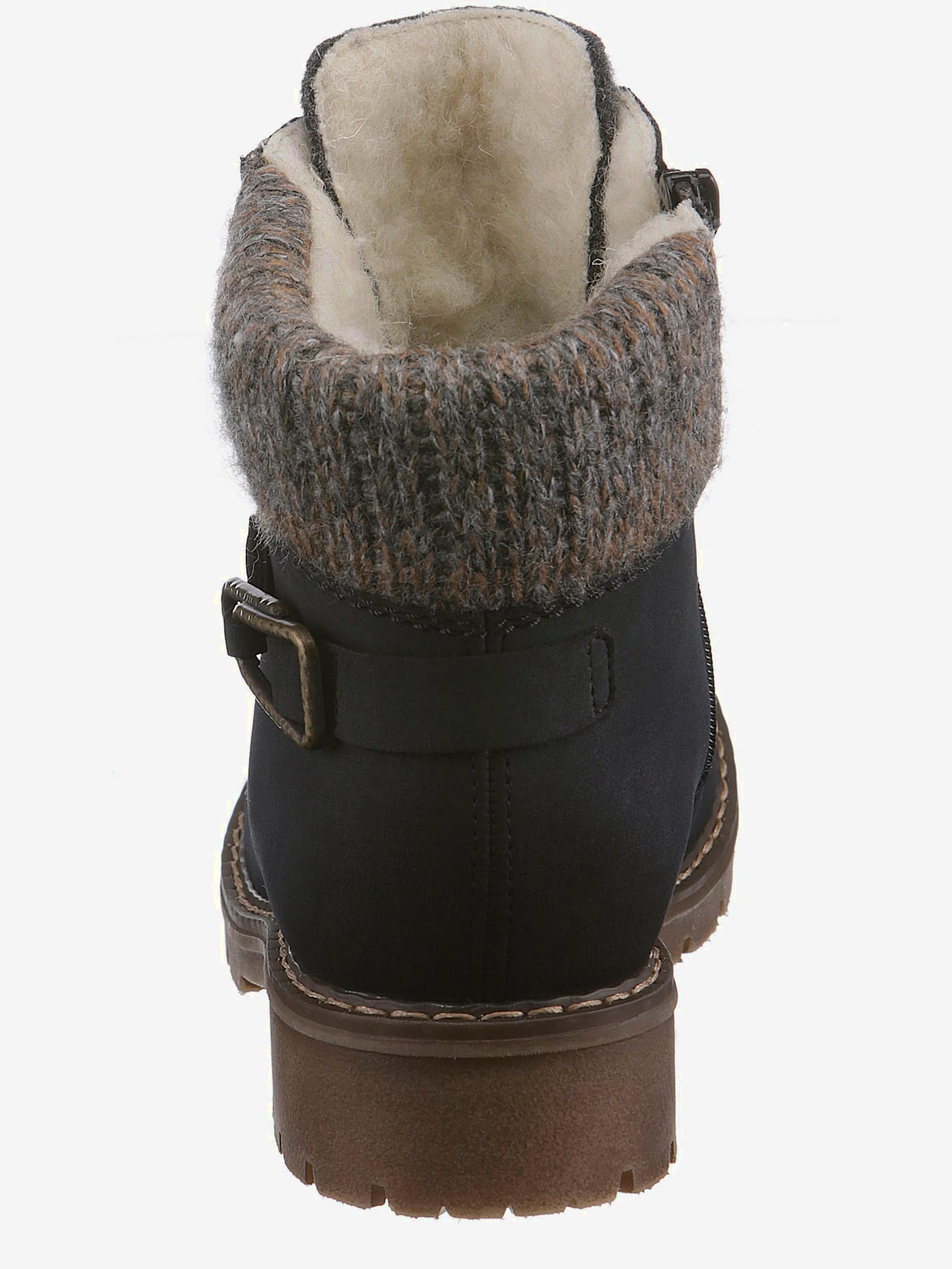 Bottines d'hiver style alpiniste tendance
