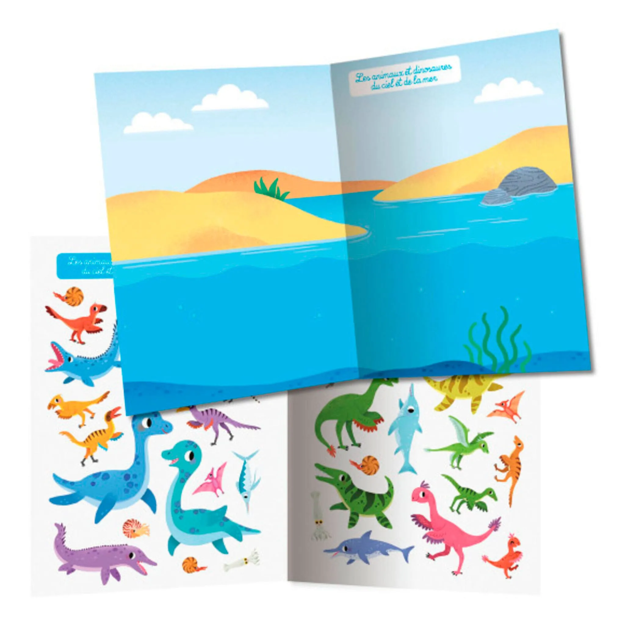 Auzou Mes 250 Autocollants Dinosaures