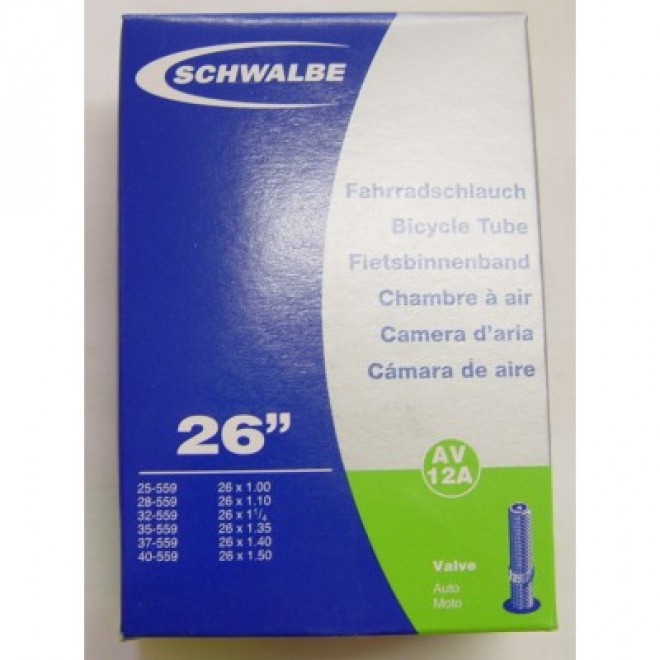 Schwalbe Slange 26x1,00-1,50 AV 40mm