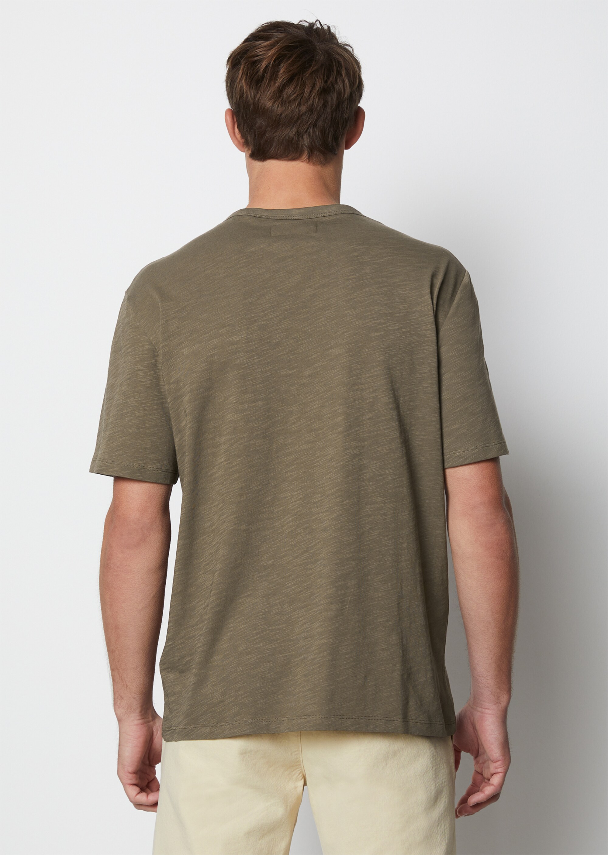 T-Shirt regular in softer Slub-Jersey-Qualität