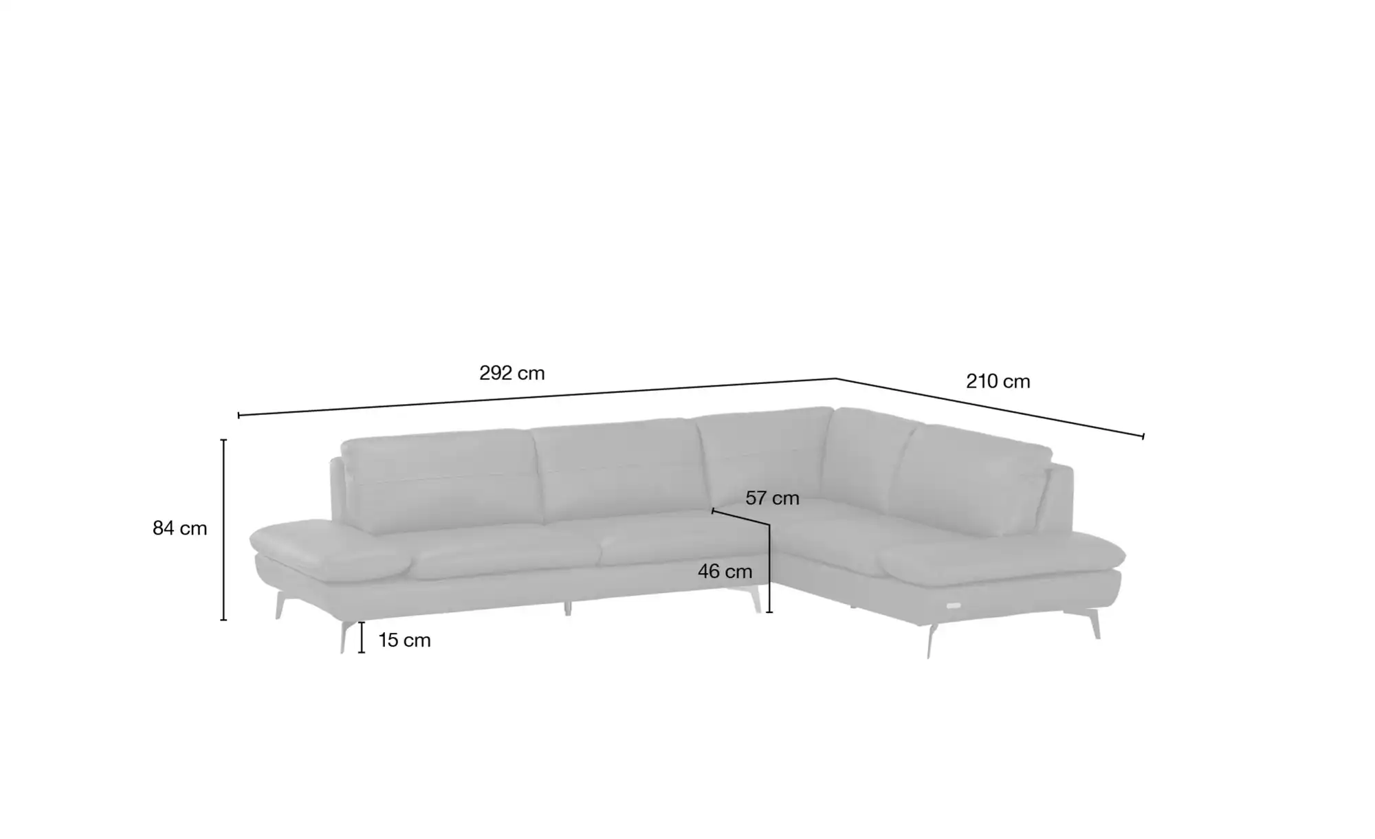 Wohnwert Ecksofa Amarena
