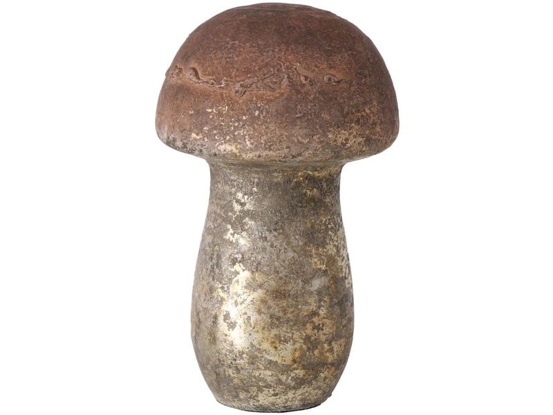 Boltze Aufsteller Pilze Putu 3er Set Dekorative Figur aus Glas