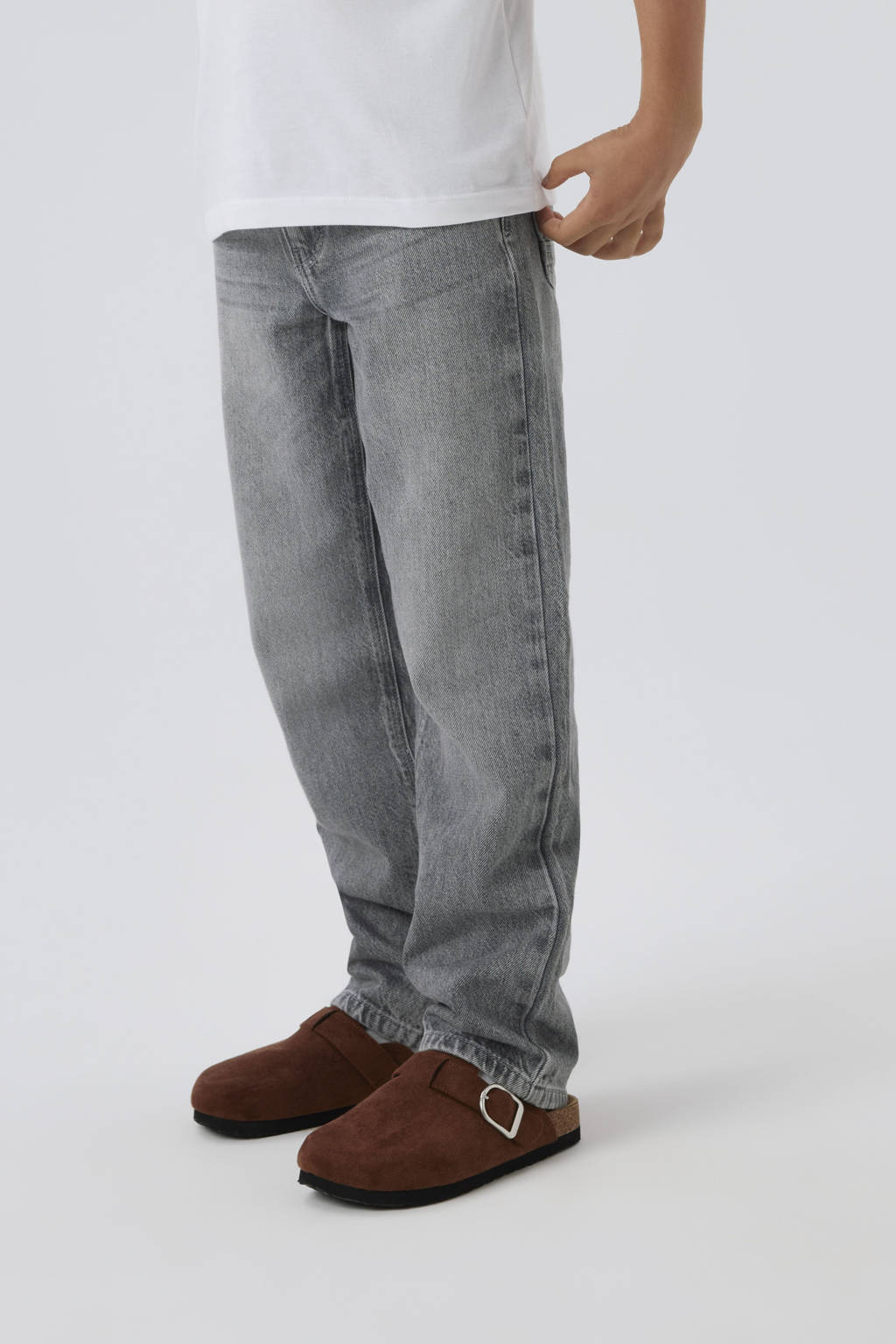 NAME IT straight leg jeans grey denim