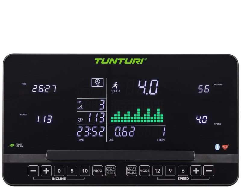 Tunturi - Signature T60 - Loopband - Zwart - Staal