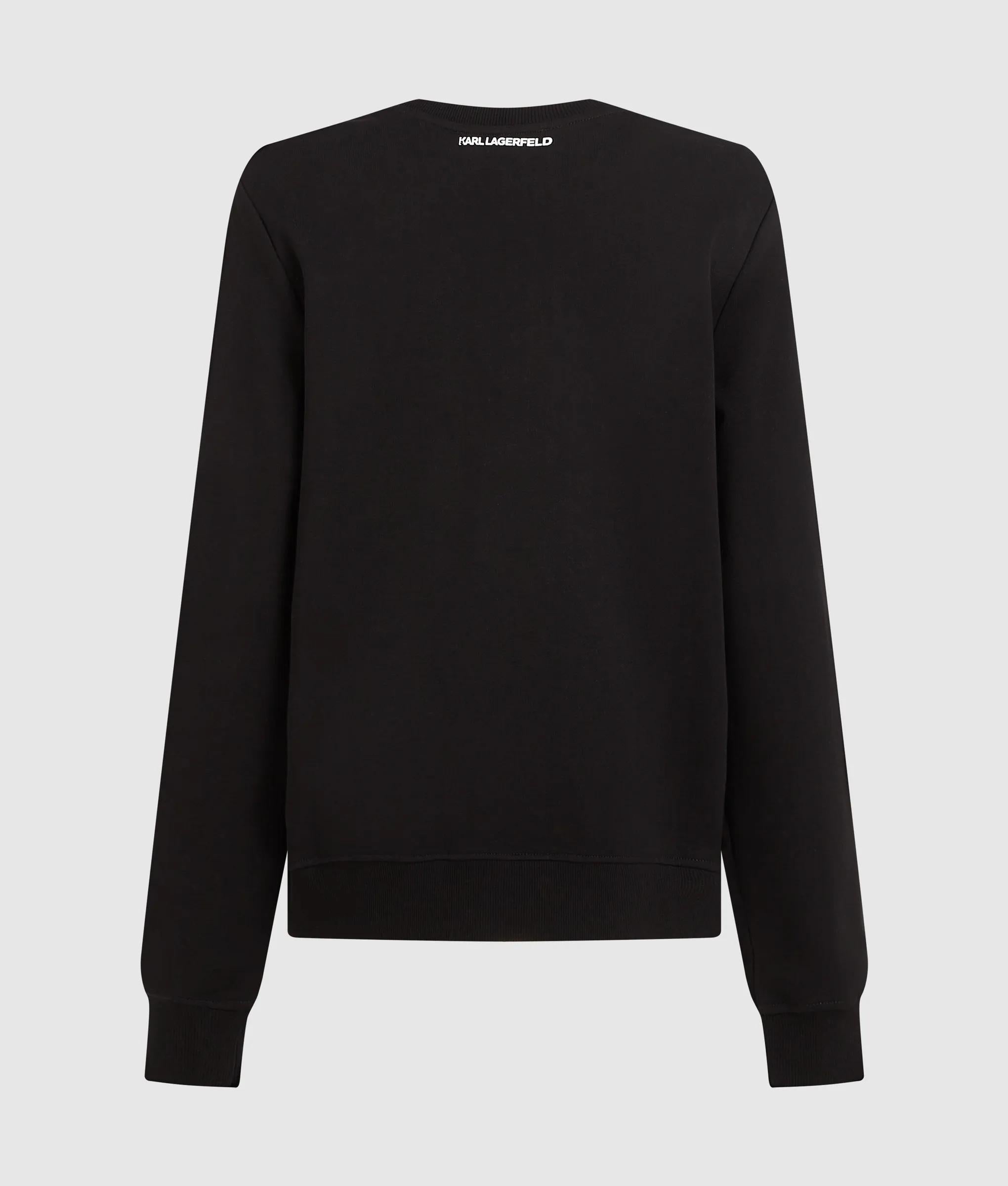 Handtekening sweatshirt met koord-detail