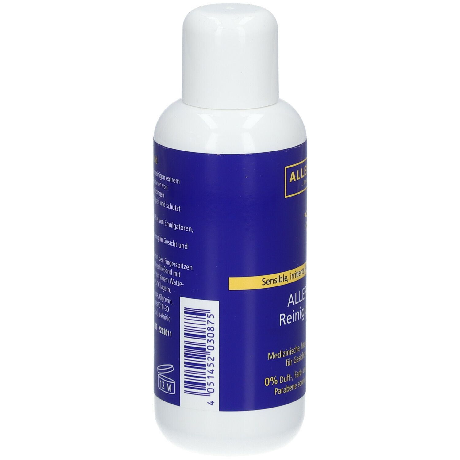 ALLERGIKA® Reinigungsfluid - Reizlindernde, besonders schonende tägliche Reinigung für Gesicht und Augenpartie, ideal zur Make-up Entfernung