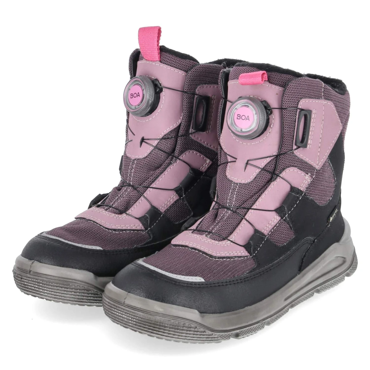 SuperfitSnowboots MARS - LILA/SCHWARZ