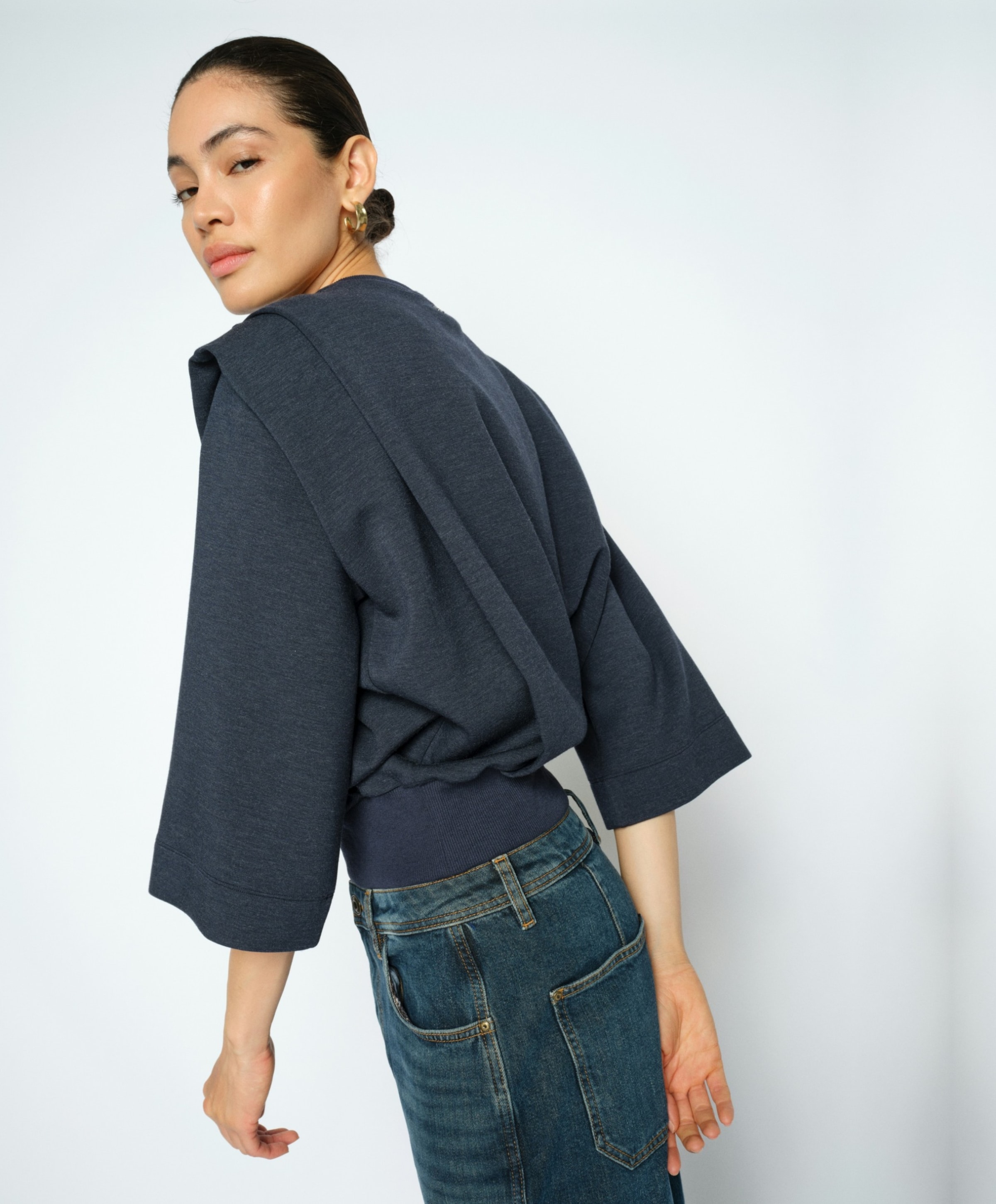 Mos Mosh Dames sweater blauw