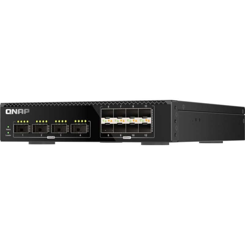 QNAP QSW-M7308R-4X commutateur réseau Géré L3 1U Noir
