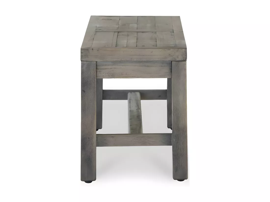 Banc 2 places Bois Marron - Sidéline Décoration d'Autrefois