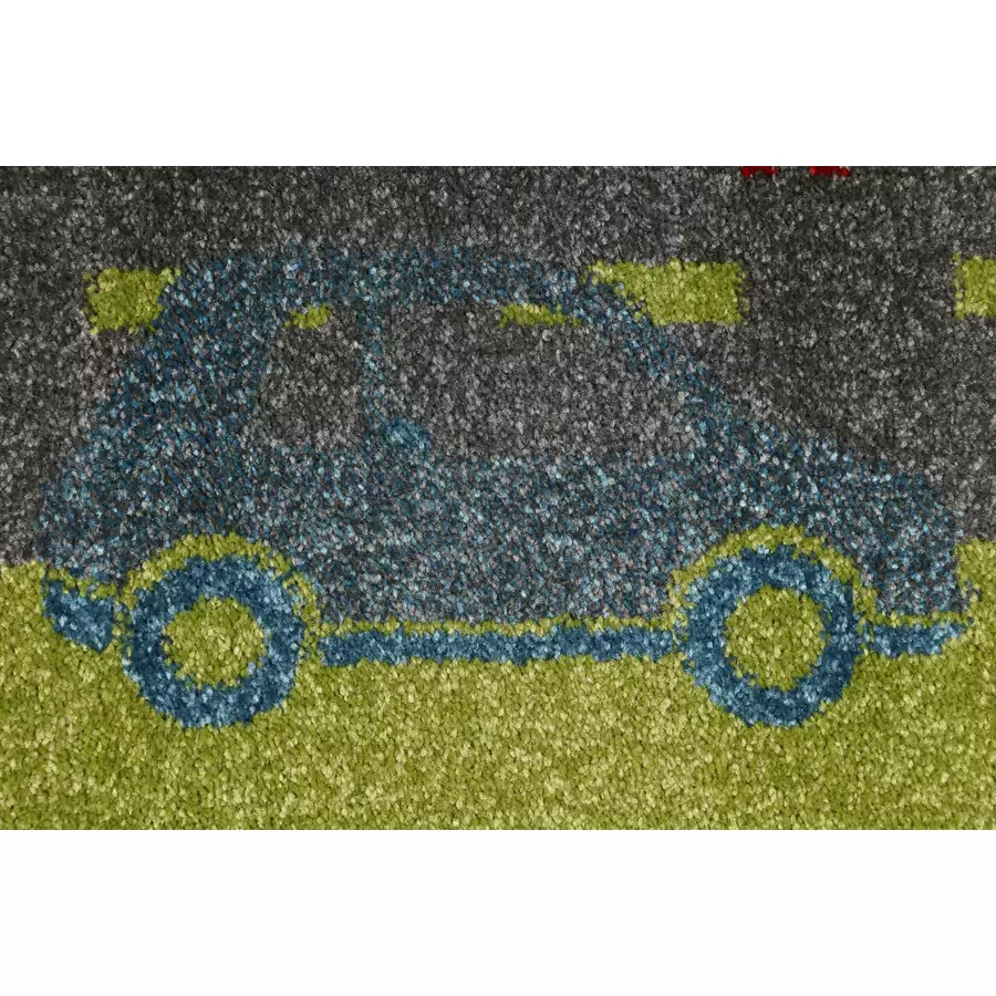 Sigikid Kinderteppich Traffic grün