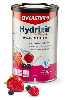 Boisson énergétique Overstims Hydrixir Antioxydant Fruits rouges - 600g