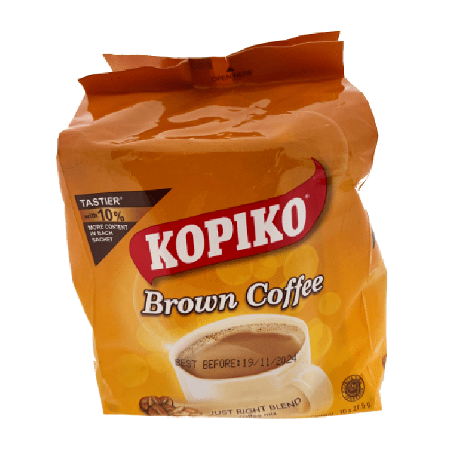 Kopiko Bruine Koffie Mix 10x27.5g