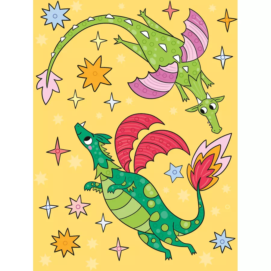 arsEdition Mein Diamant-Stickerheft – Drachen