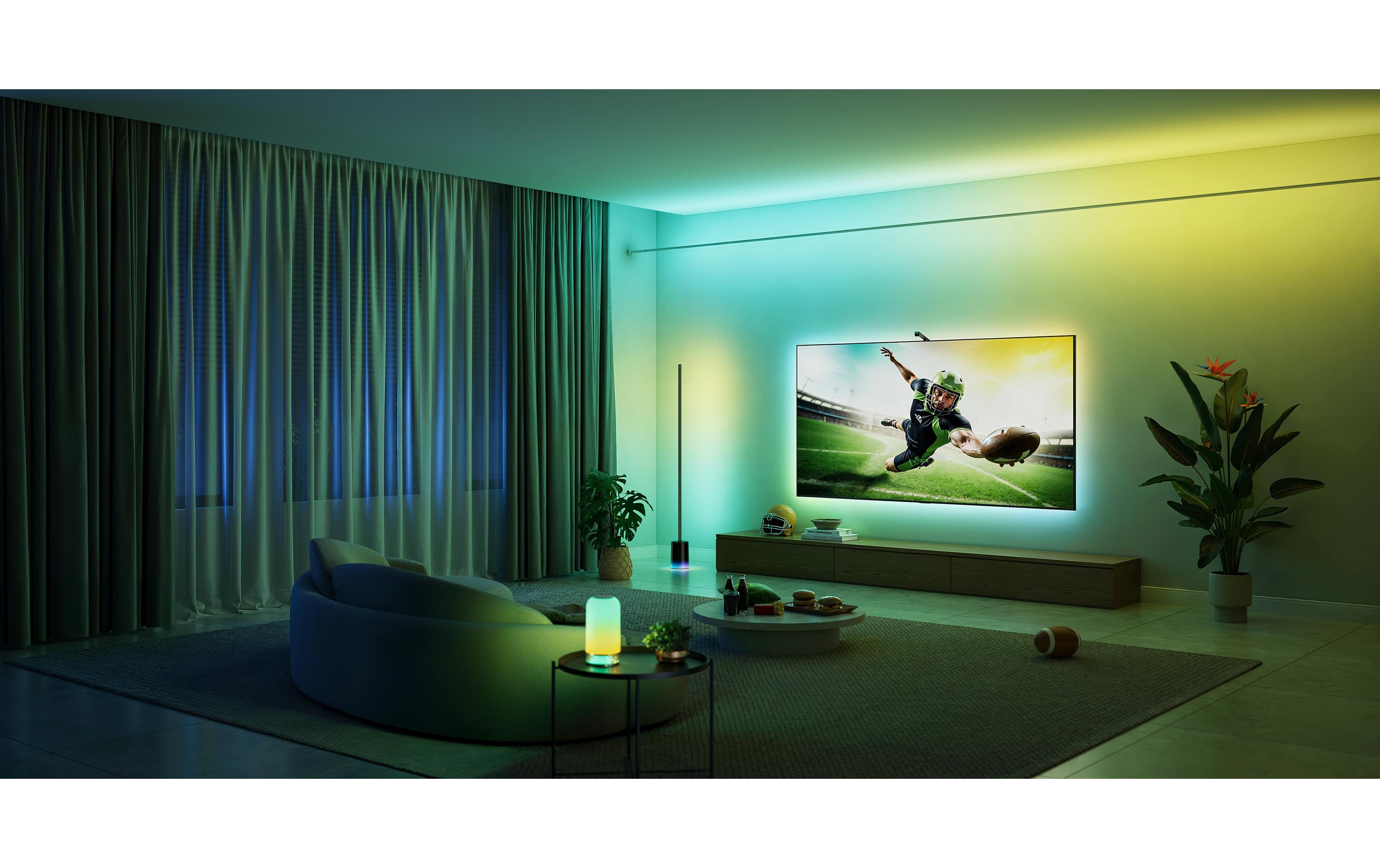 LED Stripe RGBICWW Skyline Strip LightWLAN-fähige Smart LED-Lichtleiste