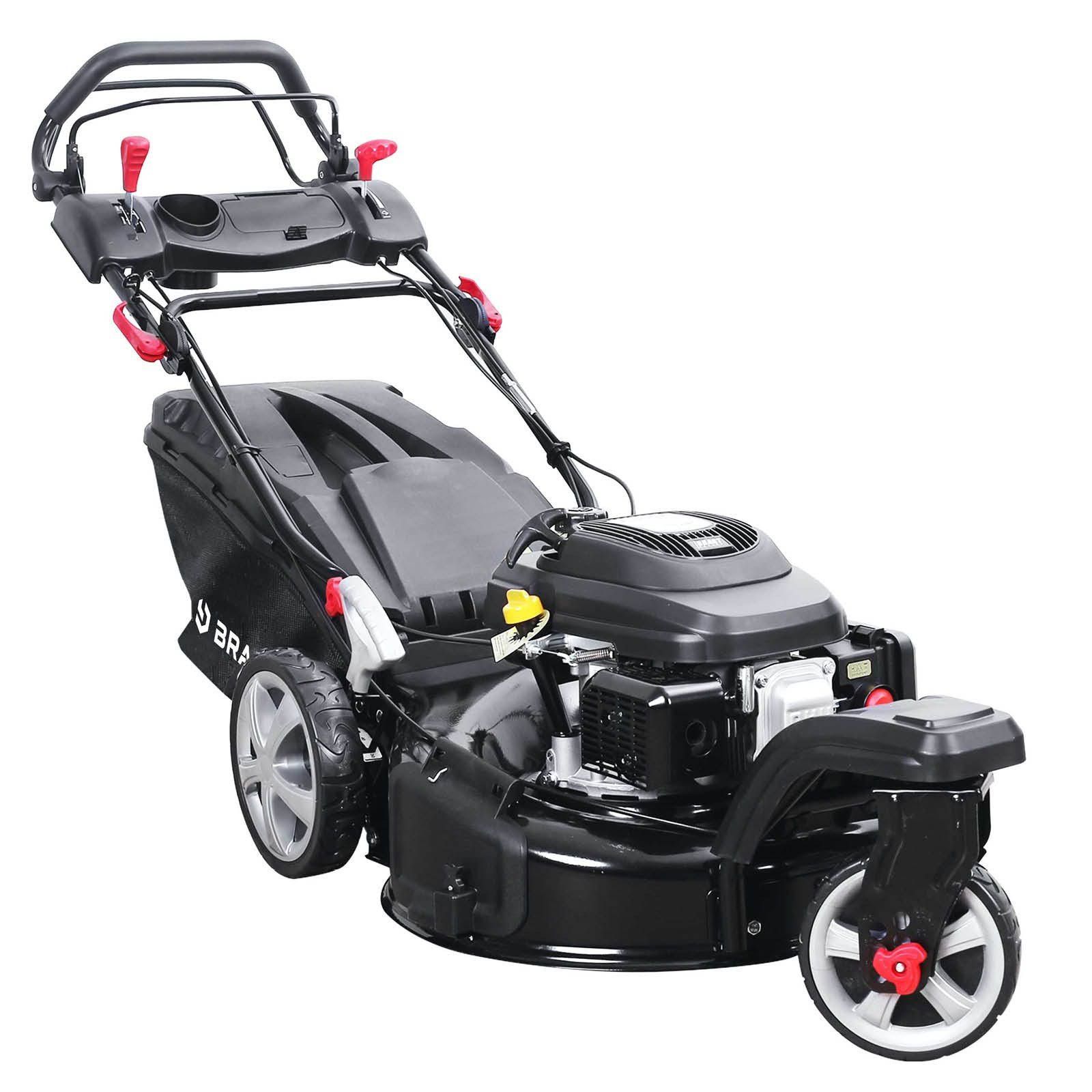BRAST Benzin Rasenmäher Trike mit Antrieb 5,2kW 53cm Schnittbreite