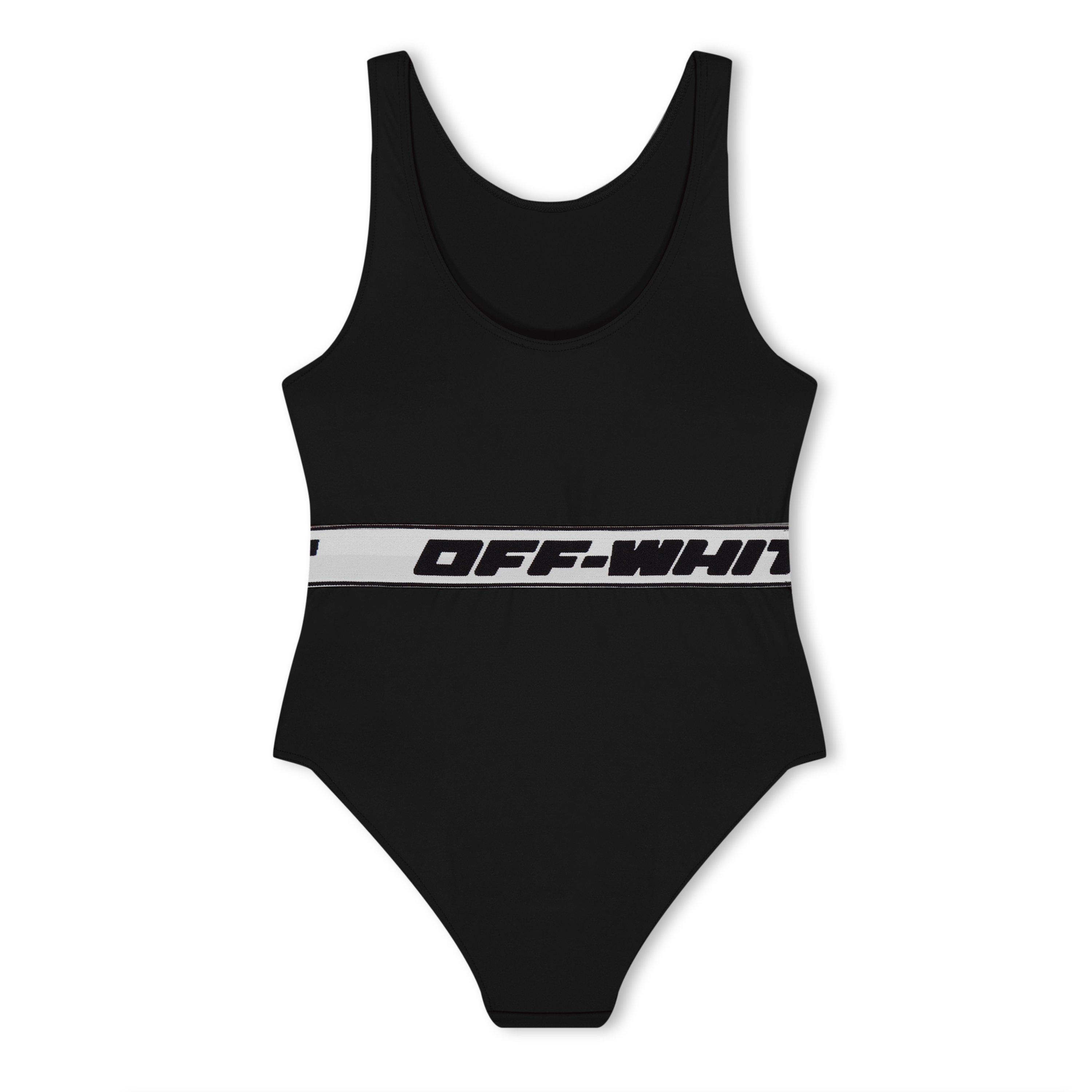 Off White Logo Swimsuit Infants