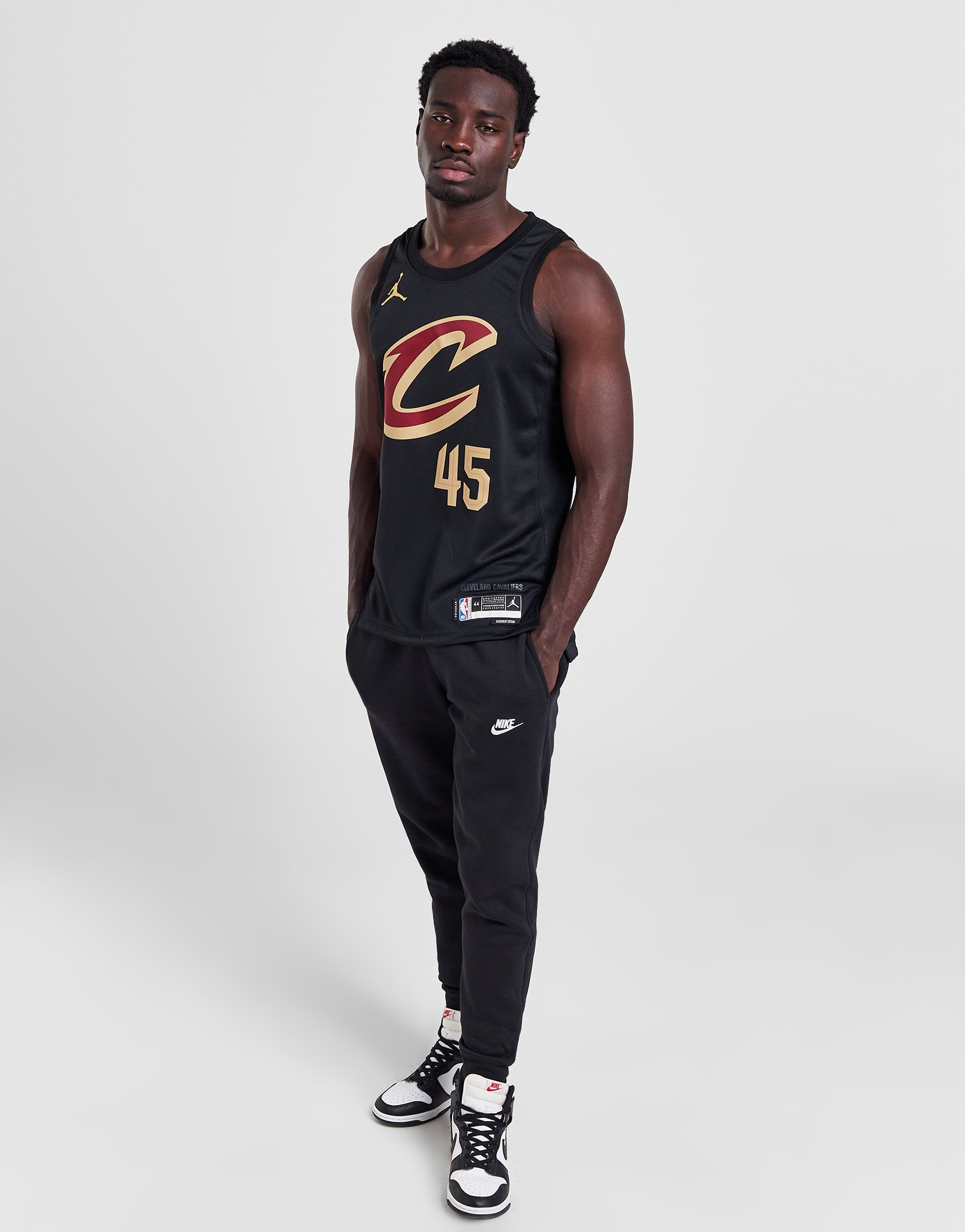 Jordan Maillot NBA Cleveland Cavaliers Mitchell #45 Homme