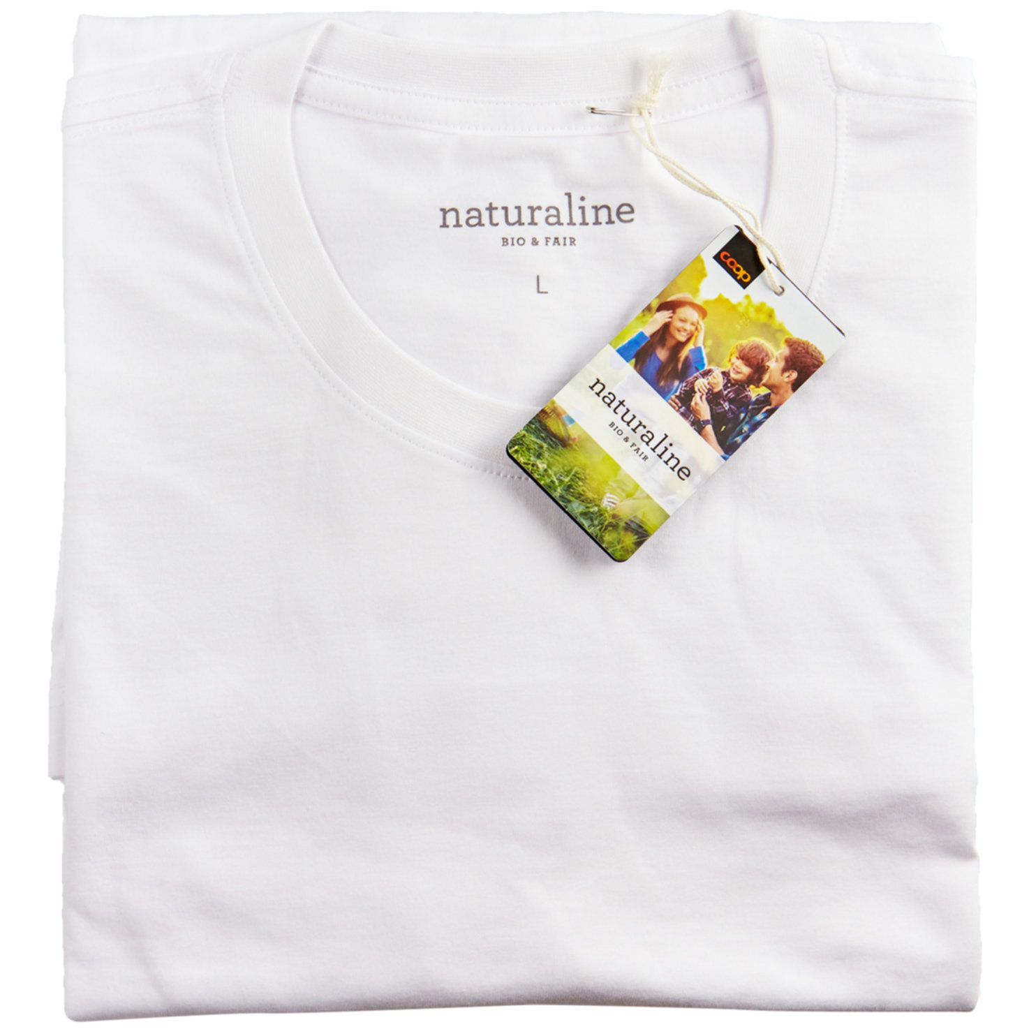 Naturaline Herren T-Shirt Kurzarm weiss L