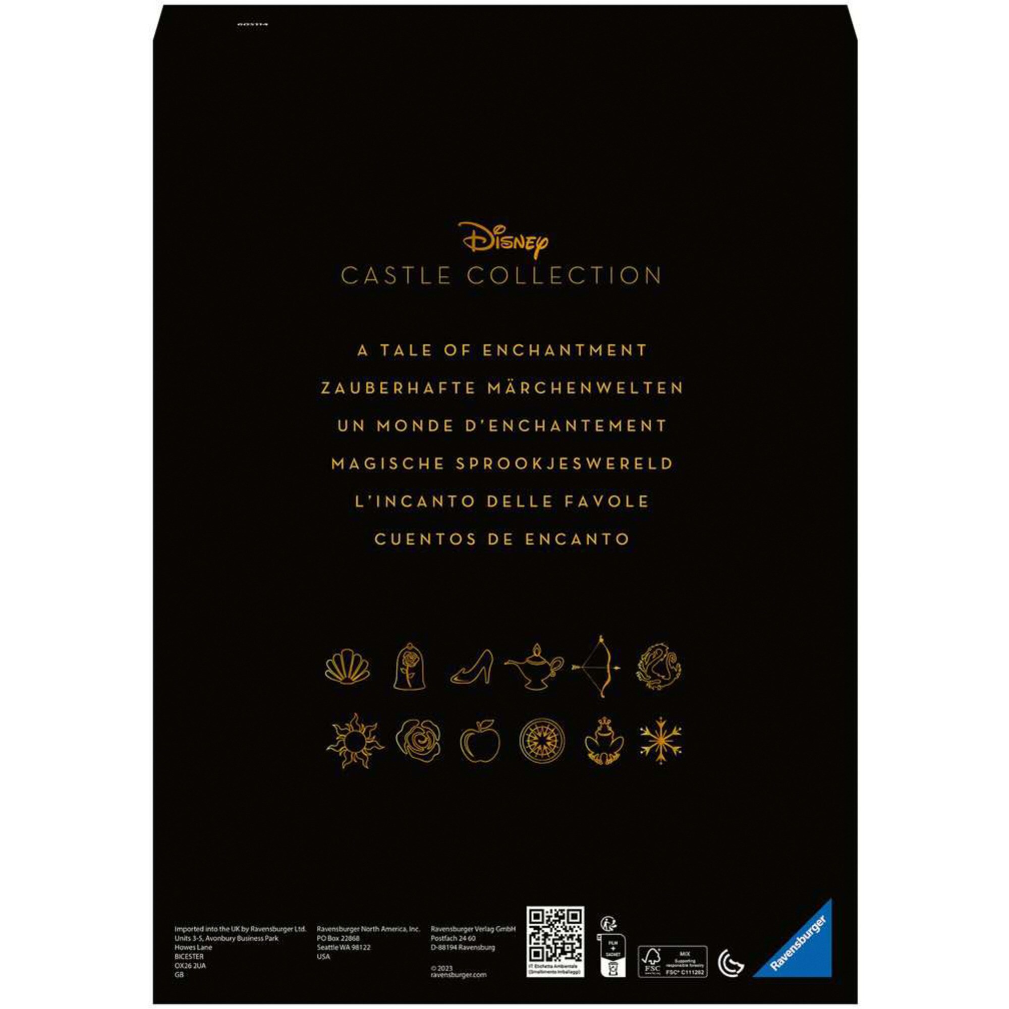 Ravensburger Puzzle Puzzle Disney Castle: Aurora