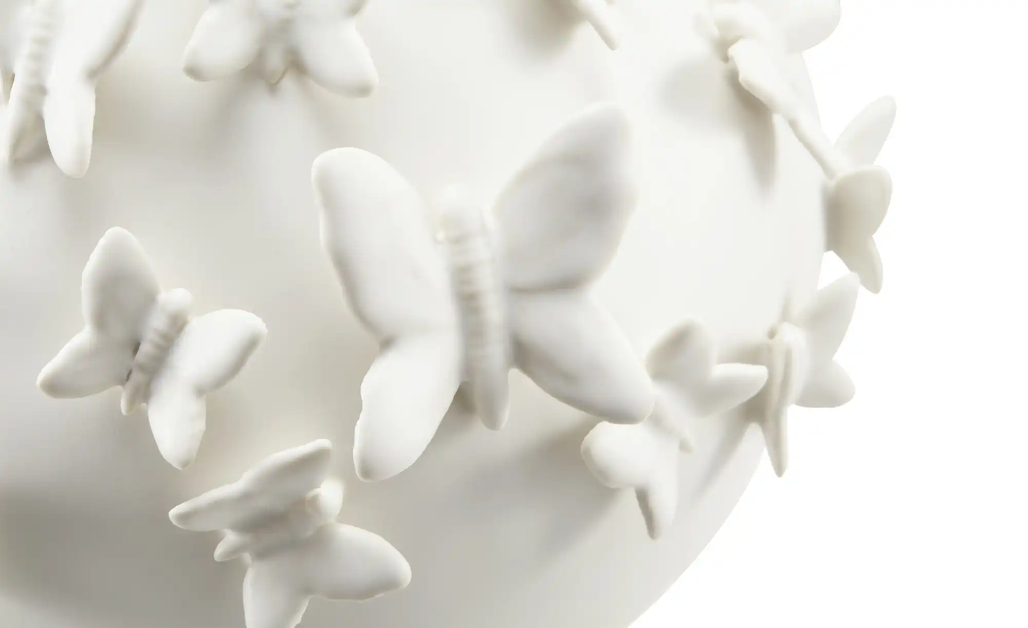 Vase 3D Schmetterling