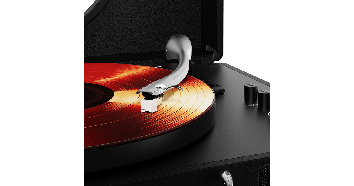 MIXXRevival 65 Stereo platenspeler  (Zwart)