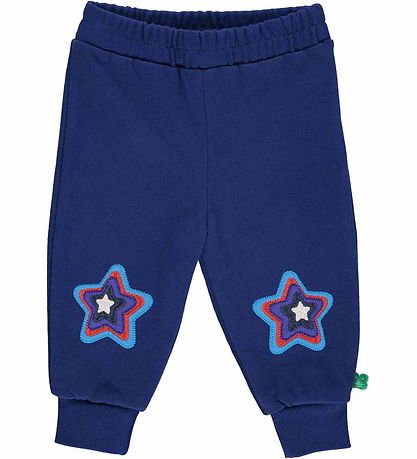 Freds WoRød Sweatpants - Star - Deep Blue
