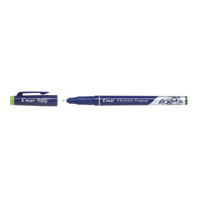 Pilot FriXion Fineliner - Feutre fin effaçable - vert clair