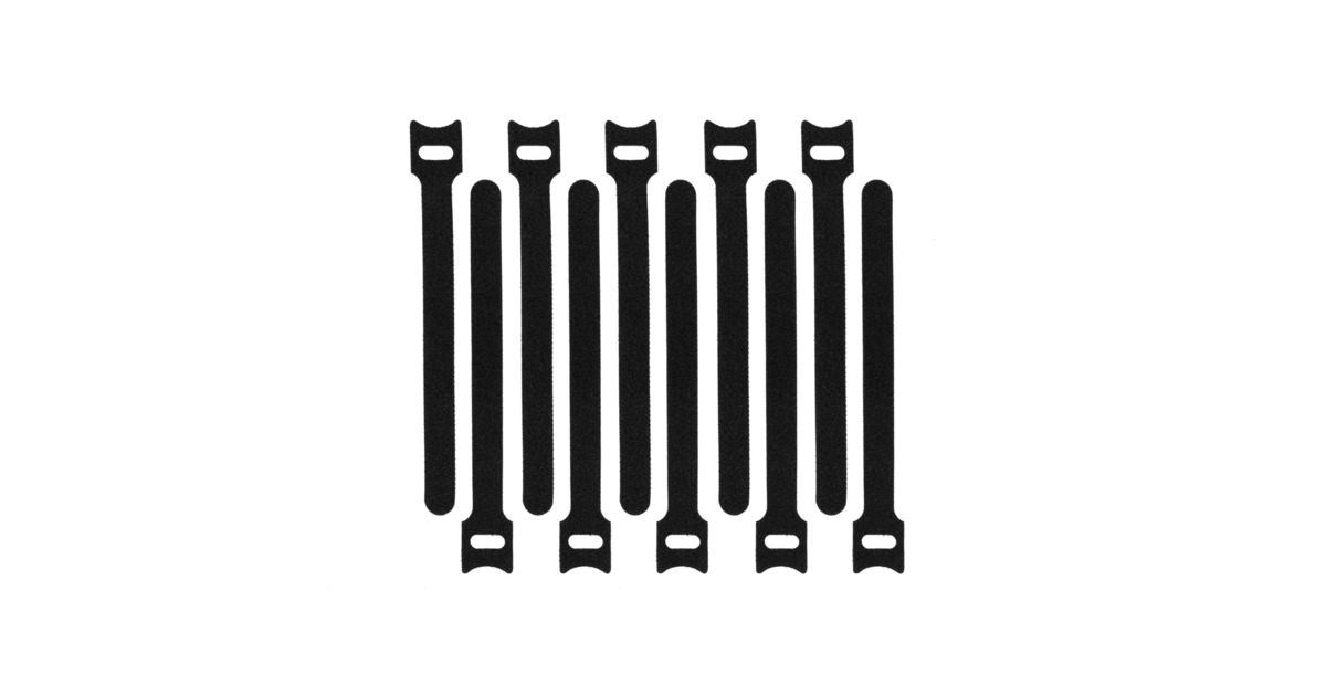 ArozziArozzi Cablekit - Black kabelbinder  (Zwart)