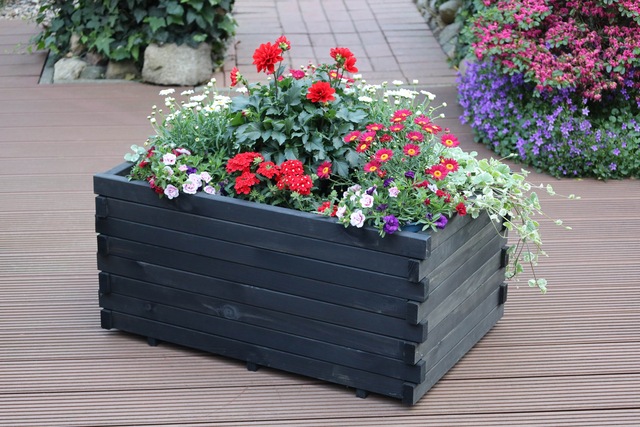 promadino Blumenkasten »Siena« BxTxH: 80x50x39 cm