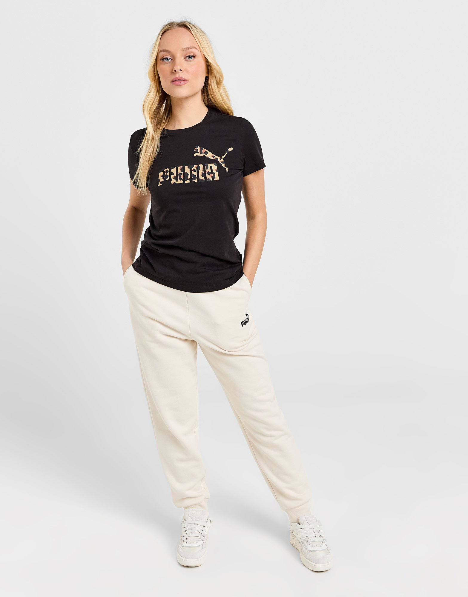 Puma T-shirt Essential Leopart Femme