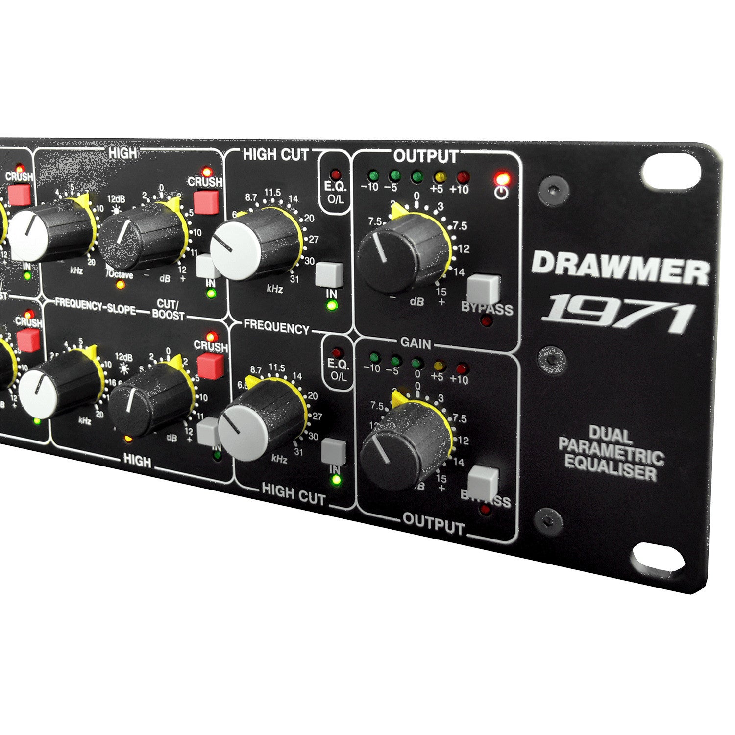 Drawmer 1971 tweekanaals parametrische equalizer