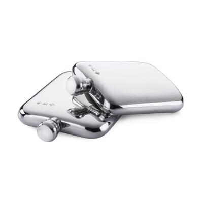 Britischer Flachmann Zinn, 6 oz
