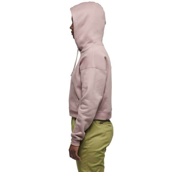 Sweat escalade BLACK DIAMOND W CROP PO HOODY PALE MAUVE