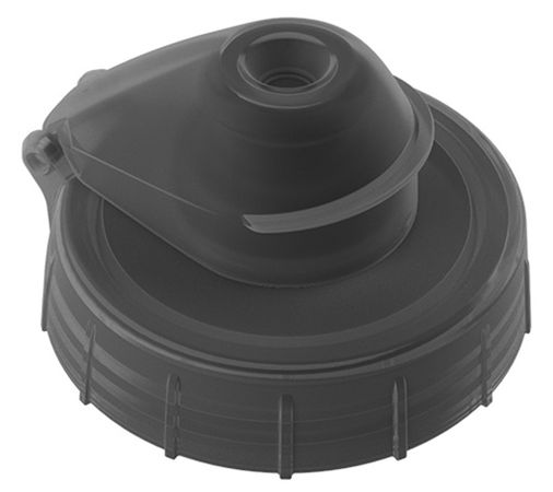 VALVE BOTTLE CAP mit Schmutzdeckel  black
