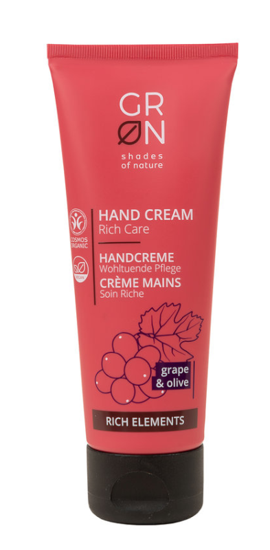 grn Rich Elements Hand Cream Grape & Olive 75ml
