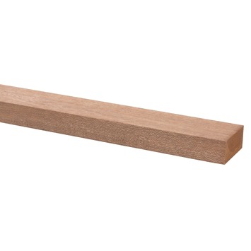 Lat hardhout geschaafd 20x44 mm 210 cm