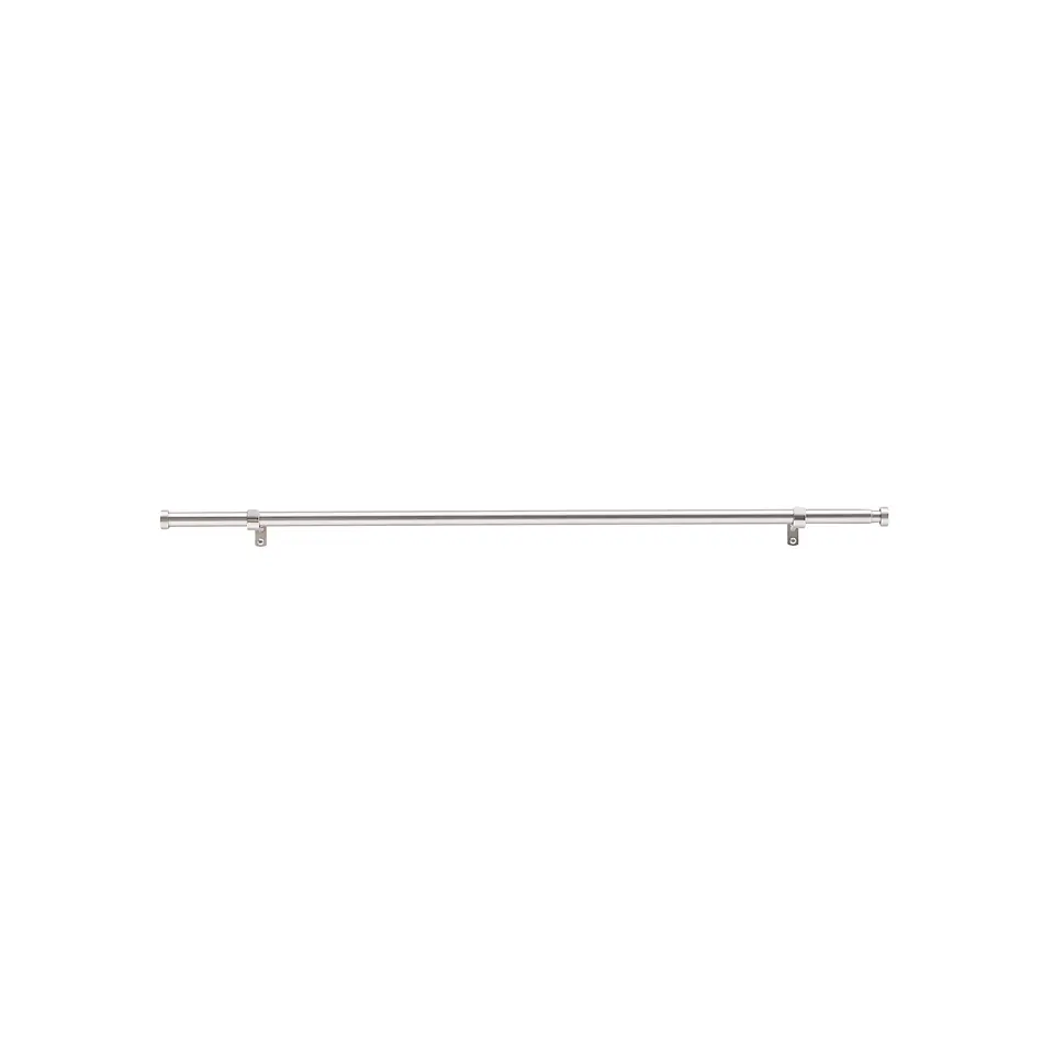 Uitschuifbare Gordijnroede - Aanpasbaar - Stang van 90-170 cm - Zilver