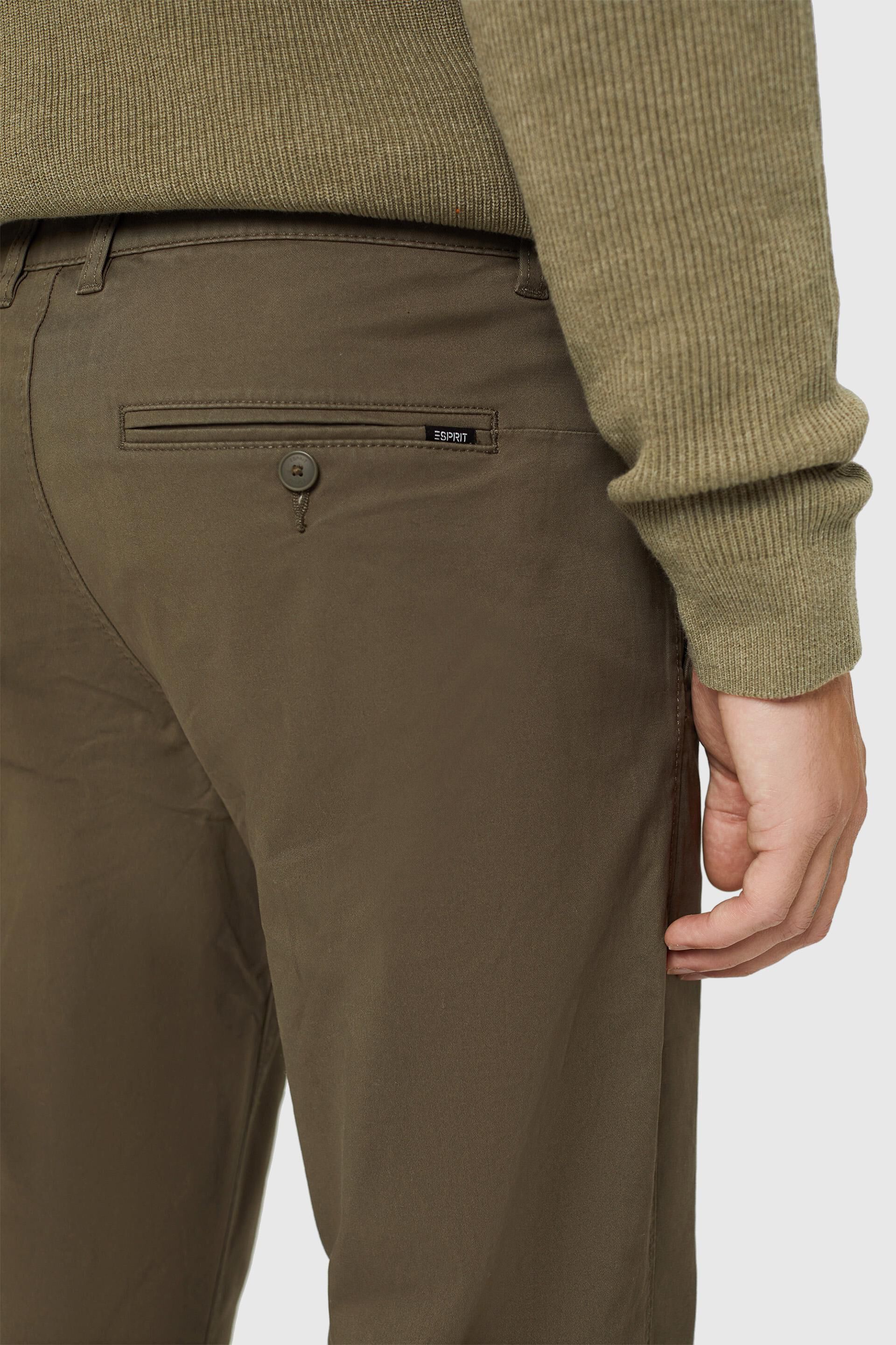 Chino de coupe droite en coton bio