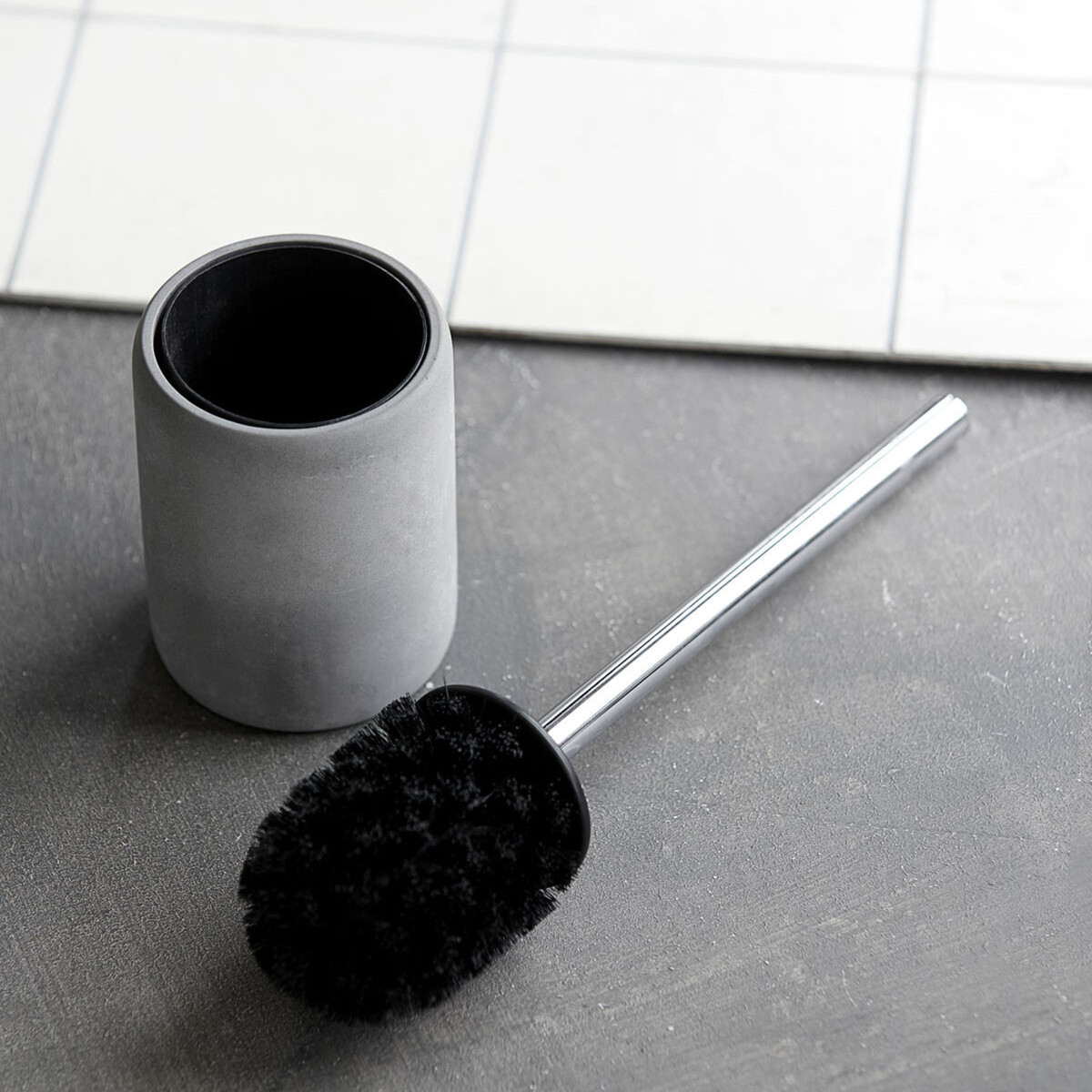 House Doctor - Toiletbørste - Cement - Grå
