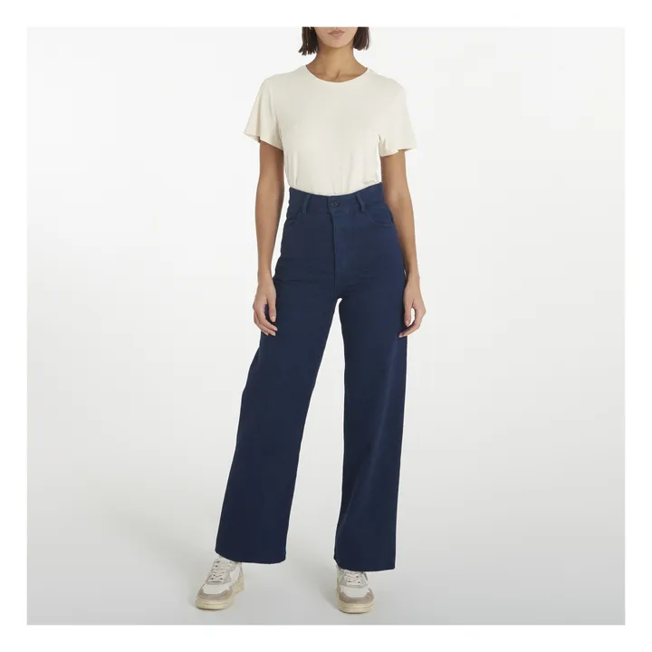 Baserange T-Shirt Soie Sauvage | Ecru