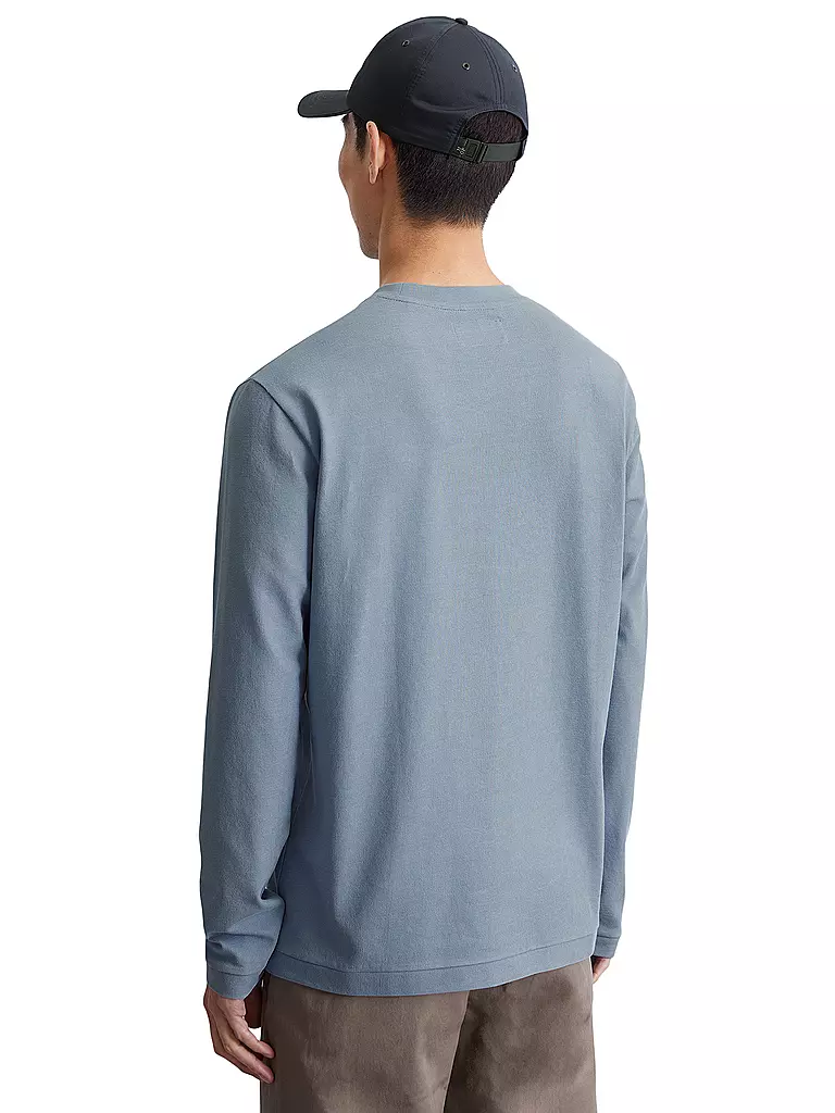 MARC O'POLO Langarmshirt hellblau